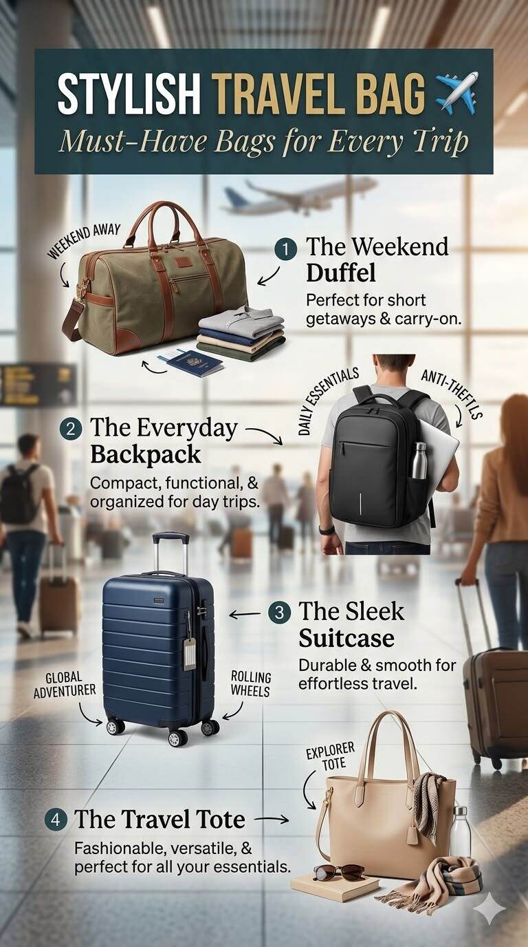 Stylish Travel Bags for Men & Women: Complete Buying Guide