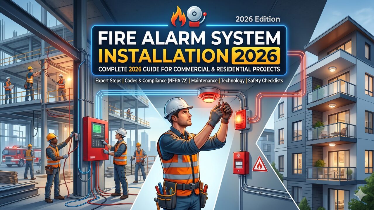 Fire Alarm System Installation: Complete Guide for Commercial & Residential Projects