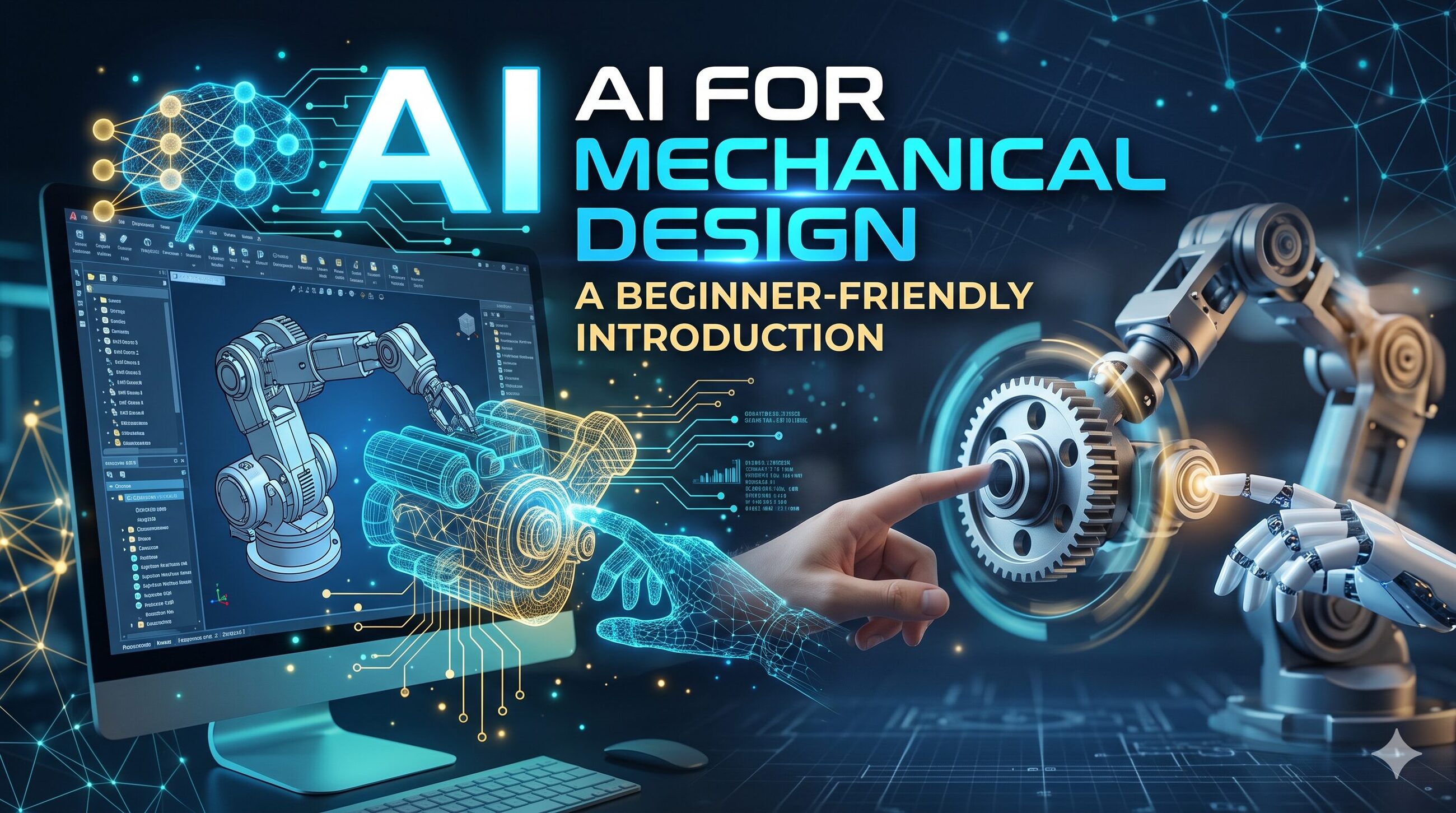 AI for Mechanical Design A Beginner-Friendly Introduction