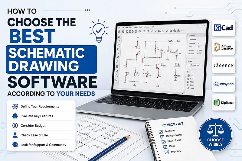 How To Choose The Best Schematic Drawing Software According To Your Needs