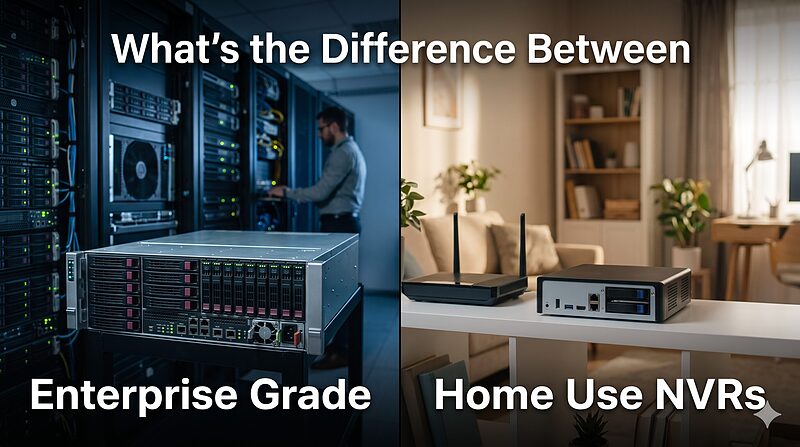 What’s the Difference Between Enterprise Grade and Home Use NVRs